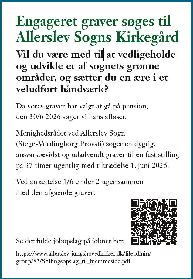 Engageret graver søges til Allerslev Sogns Kirkegård.png